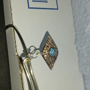 Evil eye 925 expandable bangle.